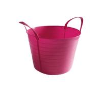 Seau d'écurie flexible V-Plast Rose 14 L