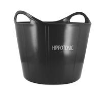 Seau d'écurie Hippotonic Flexi Bac Noir 28 L