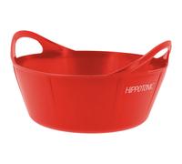 Seau d'écurie Hippotonic Flexi Bac Rouge 10 L