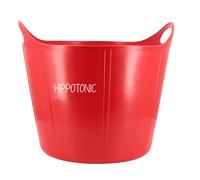 Seau d'écurie Hippotonic Flexi Bac Rouge 28 L