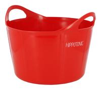 Seau d'écurie Hippotonic Flexi Rouge 17 L