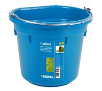 Seau d'écurie Kerbl FlatBack Bleu 20 L