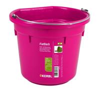 Seau d'écurie Kerbl FlatBack Rose 20 L