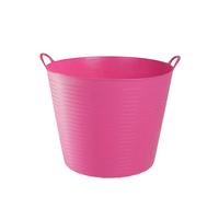 Seau d'écurie souple Horze Zofty - 14 l Rose TU