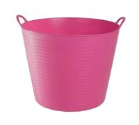 Seau d'écurie souple Horze Zofty - 30 l Rose TU