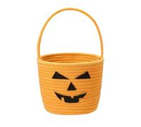 Seau d'Halloween pour bonbons, sac citrouille d'Halloween (orange C)