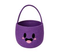 Seau d'Halloween pour bonbons, sac citrouille d'Halloween (violet A)