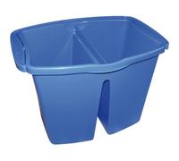 Seau double bac system pro - bleu - 2 x 7 L