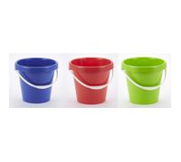 Seau Ecoiffier 22 cm avec rebord - Mixte - Dès 18 mois - Vert Bleu Corail
