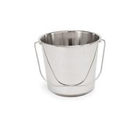 Seau en Acier au nickel chrome 10 dl H 240 mm