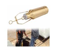 Seau en cuivre d'échantillonnage d'huile 300/500/1000 ml, dispositif d'échantillonnage d'huile portable, système d'échantillonnage de liquide à corde anti-statique (Rope L-5 m) (cuivre - 500 ml, corde