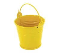 Seau En Métal Jaune Ø 6,5 Cm X H 6,2 Cm