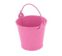 Seau En Métal Rose Ø 6,5 Cm X H 6,2 Cm