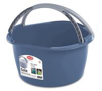 Seau en plastique SOLE 40 cm (16l) mélange de couleurs