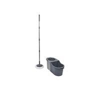 Seau Essoreur & Balai "Easy" 8,2L Gris
