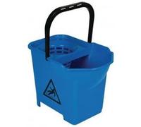 Seau essoreur code couleur bleu Jantex - Polypropylène1400 cl Bleu G