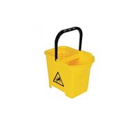 Seau essoreur code couleur jaune - Polypropylène1400 cl