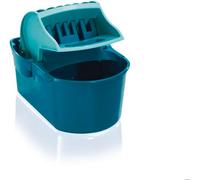 Seau essoreur Leifheit Profi Compact 55080, essore-housse de 8 L compatible avec lave-sol serpillere Leifheit Profi XL, turquoise