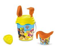 Mondo Seau de plage Paw Patrol 17 cm avec cruche - Ensemble 6 pièces pour enfants 28243