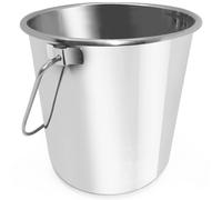 Hendi Seau Budget Line 10 L inox avec poignée Ø278×H235 mm