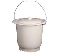 Seau hygiénique - PLASTINOX - Grand modèle - Avec couvercle - 12L