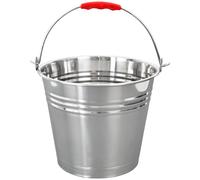 Seau inox 14 L avec anse - acier inoxydable alimentaire résistant