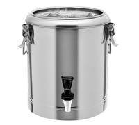 Seau isotherme en acier inoxydable de 20 l avec couvercle, chauffe-aliments de qualité supérieure pour le camping, la restauration, les pique-niques, chauffe-aliments robuste avec effet isolant long