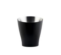 Seau métallique professionnel Alloy 5L - Pour 2 bouteilles de vin ou de champagne - Design élégant en aluminium noir