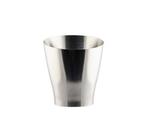 Seau métallique professionnel Alloy 5L - Pour 2 bouteilles de vin ou de champagne - Design élégant en aluminium couleur argent