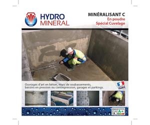 Seau Minéralisant C de cuvelage Hydrofuge 5 L HYDRO MINERAL - MC5