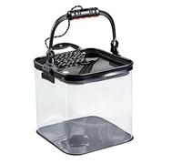 Seau Minnow - Avec une corde antidérapante et portable - Seau à appâts pour le rangement des poissons, pour hommes, pêcheurs, pêcheurs, en plein air sur la rive, sur le banc, du bateau, lacs,