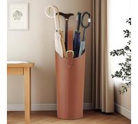 Seau Parapluie D'Entrée avec Bac égouttoir Amovible, Porte Parapluies for Petits Espaces, Support de Canne avec Poignée for Ranger et Suspendre Les Parapluies