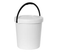 Seau Plast Team couvercle poignée 16 litres blanc 2062