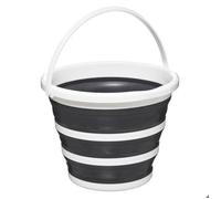 Seau pliable 10L blanc gris - 5 five simply smart