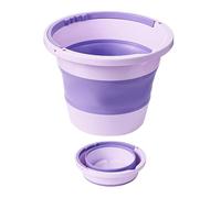 Seau Pliable 6L | Bassine Pliable | Sceau Retractable | Seau de Nettoyage Ménager | Petite Bucket pour Le Nettoyage Maison, Voiture & Camping | Design Compact et Peu Encombrant
