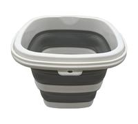 Seau Pliable avec poignée, cuve de Lavage Pliable de 5 L, Seau pêche Portable et Suspendu pour Une Utilisation intérieure et extérieure