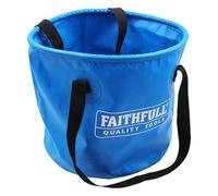 Faithfull FAI12LBUCKET Waterproof Collapsible Bucket - 12L