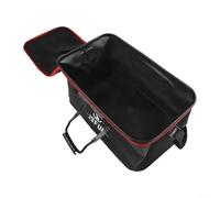 Seau pliable portable conçu pour les pêcheurs ayant besoin d'un moyen peu encombrant de transporter des appâts vivants ou des prises fraîches à la maison (50 cm)