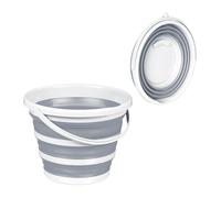 Seau pliable récipient camping 10 L léger seau pliant bassine pliable 10 litres