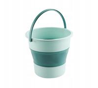 Seau Pliable Seau À Eau Bac Rond Pliable Petit Vert 4,6 L