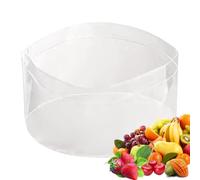 Seau pliable transparent - Durable et compact pour voyage et maison | Seau transparent multifonction pour l'eau, les outils, le rangement, idéal pour le camping, la plage, le jardinage, léger