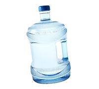 Seau Portatif de Bouteille d'eau, Seau d'eau Pure de Grande Capacité pour Ménage avec Poignée, Seau en Plastique à Eau Pure, Distributeur d'eau Bouteille Seau d'eau, Réservoir d'eau, 5L Bleu