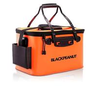 Seau pour Appât de Pêche, Différentes Tailles et Couleurs, Articles de Pêche Résistants, Gardez Vos Appâts en Vie Plus Longtemps, Seau de Pêche pour Pêcheurs (23L, Orange)