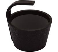 Seau pour sauna avec garniture en plastique 4 l - NOIR