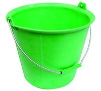 SEAU PRO VERT 13 LITRES A POIGNEE ET ERGOTS Anse 5,3mm