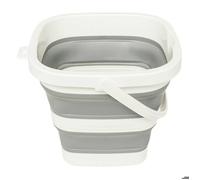 Seau ""Retractable"" 5L gris et blanc - 5 five simply smart