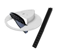 Seau réutilisable en plastique Flip N Slide avec couvercle humain ou mortel style de porte multi-capture piège à souris