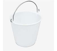 Seau Rond 14 L Gradué avec Anse Inox Gilac