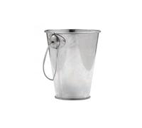 Mini seau de service alimentaire en acier galvanisé 11 x 9 cm