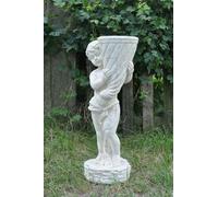Seau Sculpture Figures Style Antique Statue Statues Fleurs XXL 70cm Nouveau